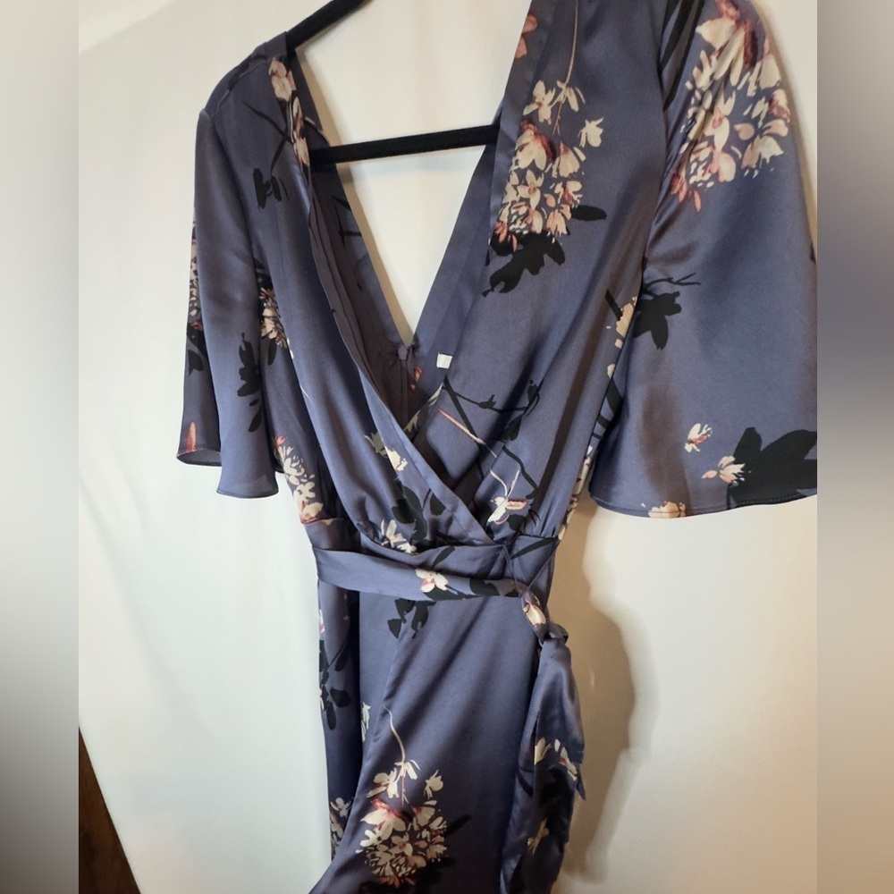 Avec Les Filles Floral/Kimono Style Jumpsuit-Size 10 - Picture 6 of 16